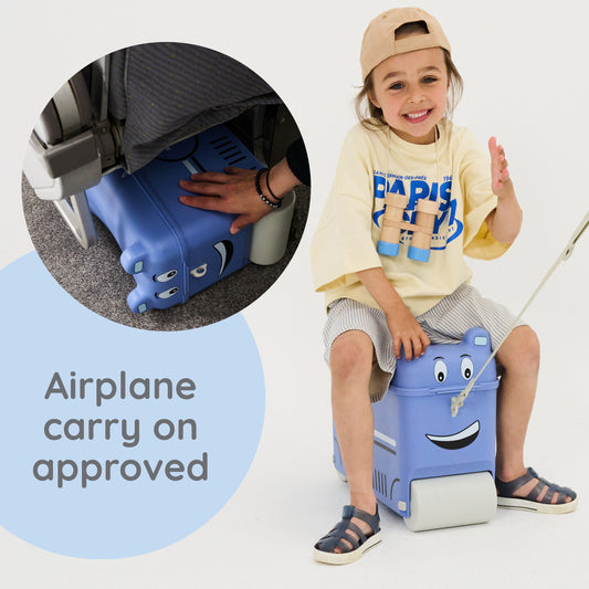 Kids Ride-on Suitcase: Racing Car