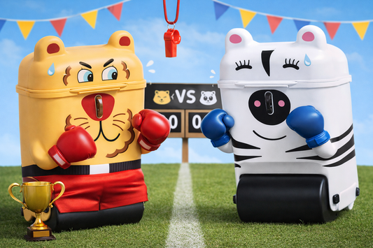 Lion or Zebra? Picking the Perfect Character Suitcase for Your Child