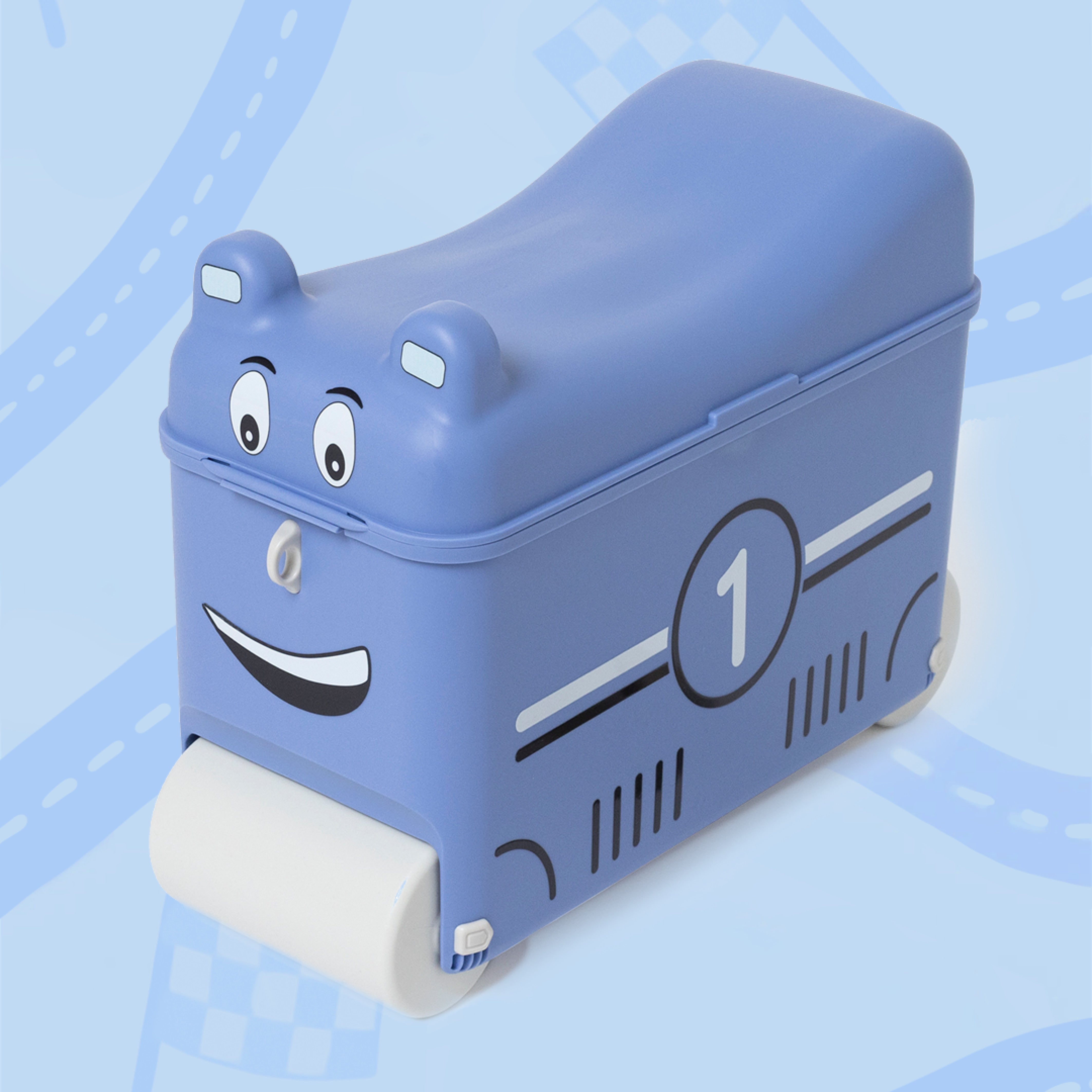 Kids Ride-on Suitcase: Racing Car