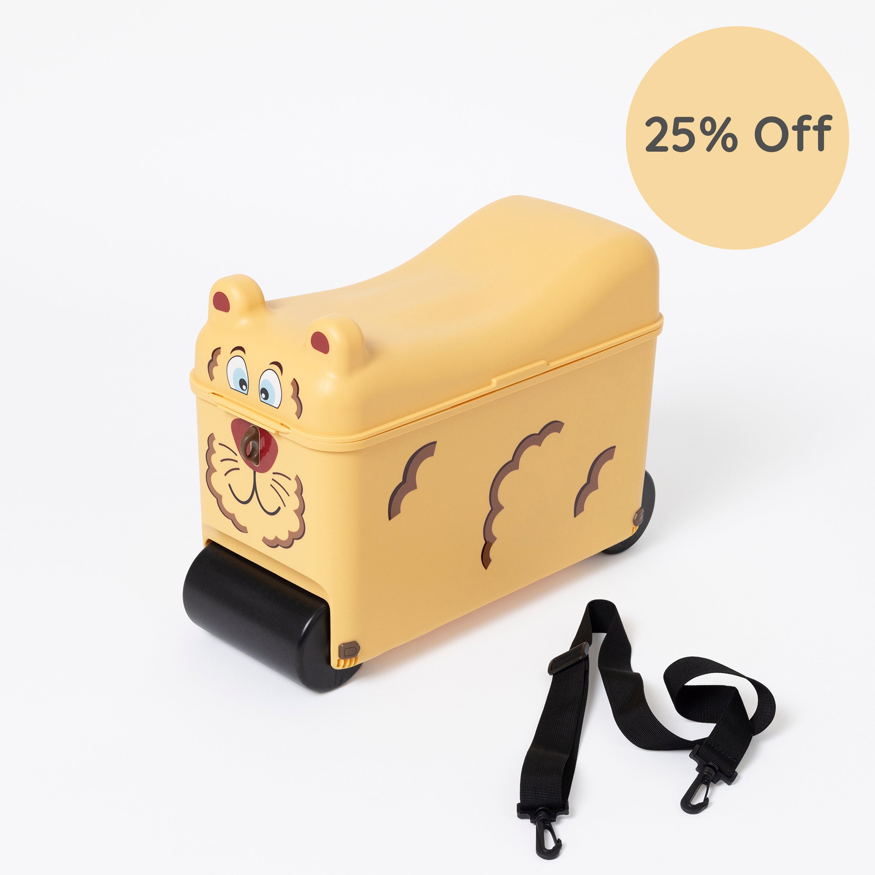 Kids Ride-on Suitcase: Lion