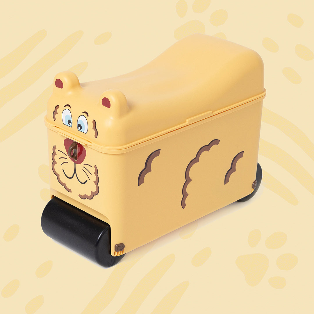 Kids Ride-on Suitcase: Lion