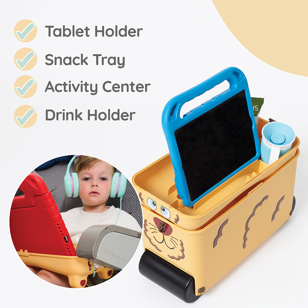 Kids Ride-on Suitcase: Lion