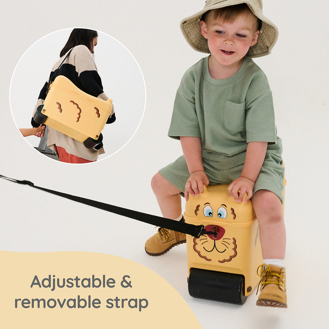 Kids Ride-on Suitcase: Lion